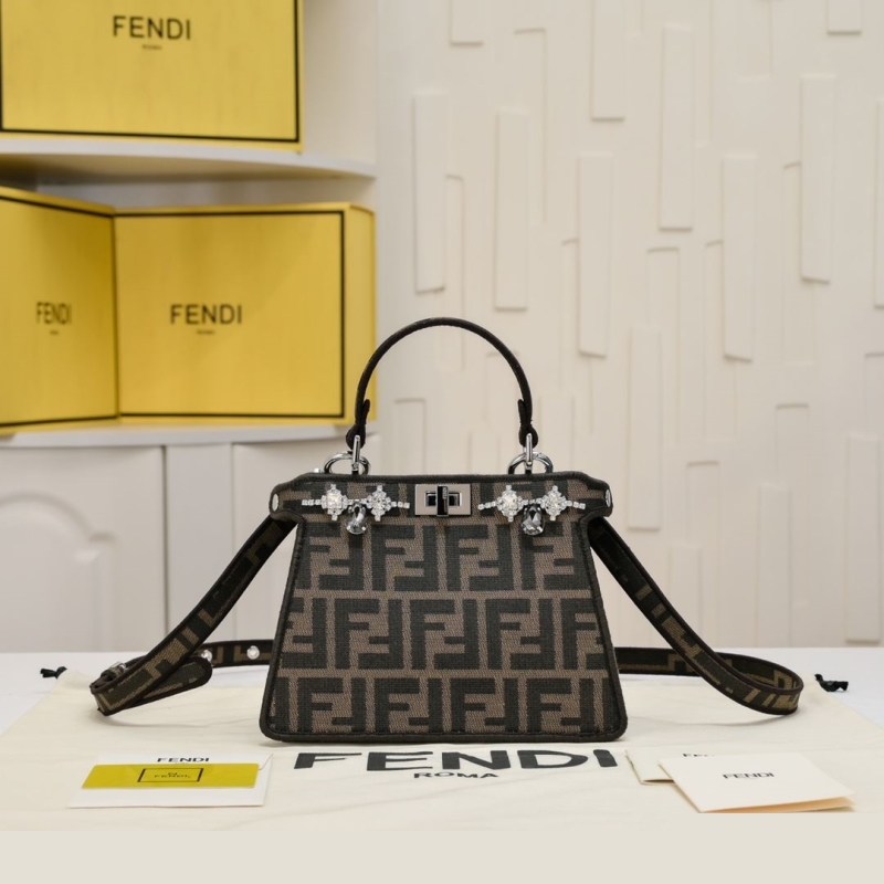 F**di top handle bags